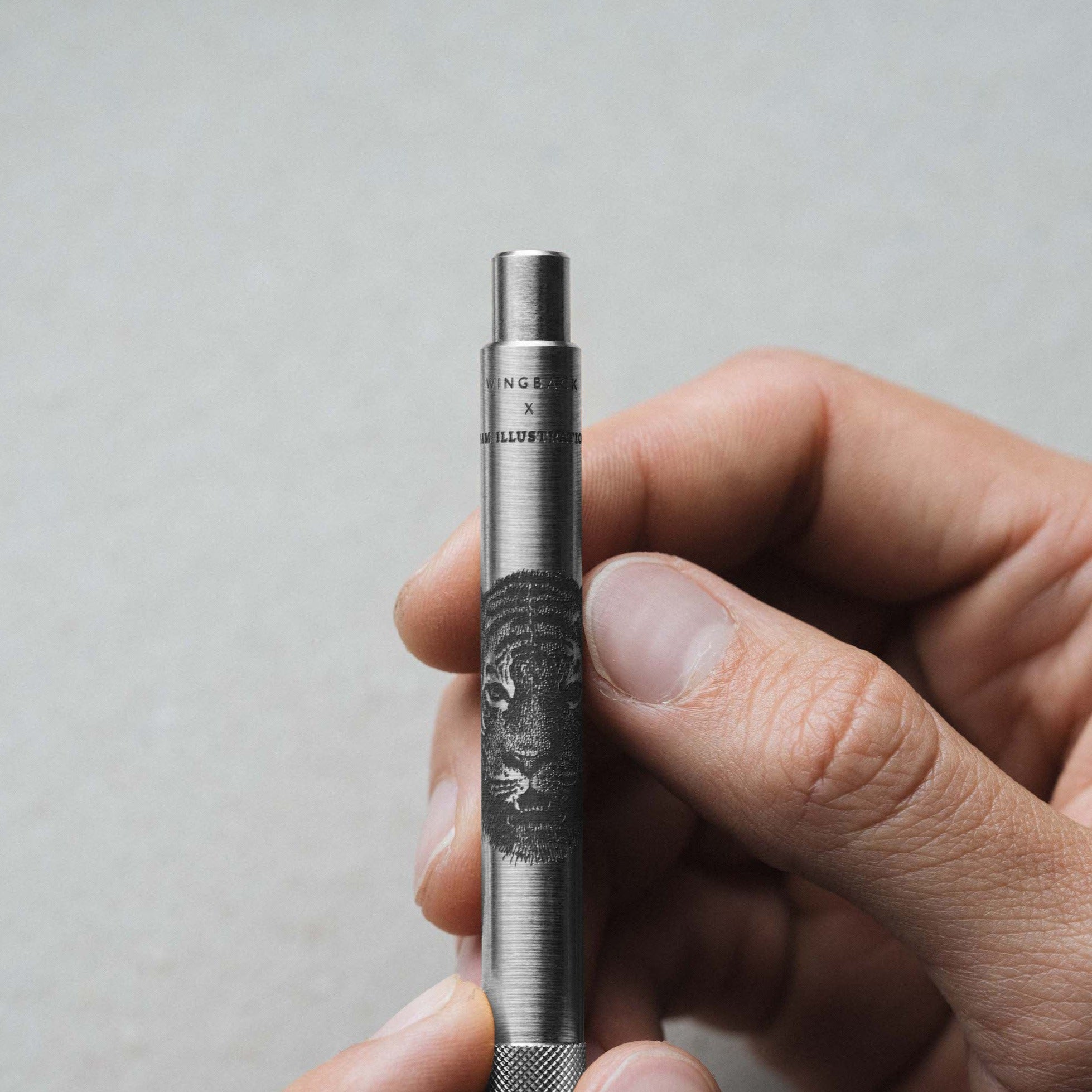 W207STE-55AM X 5AM Иллюстрации — Механический карандаш — Сталь — 0,5 мм Wingback  - Вид №1