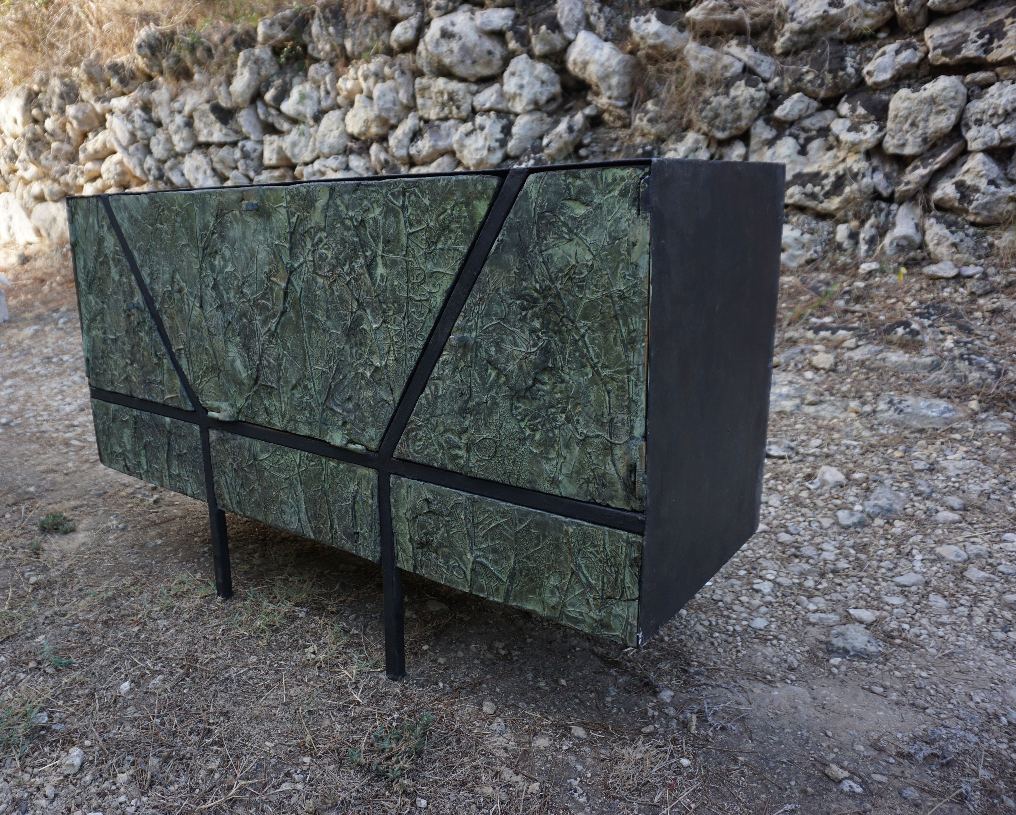 Стальной шкаф ICI ET LÀ Бетон ARCH-00102136