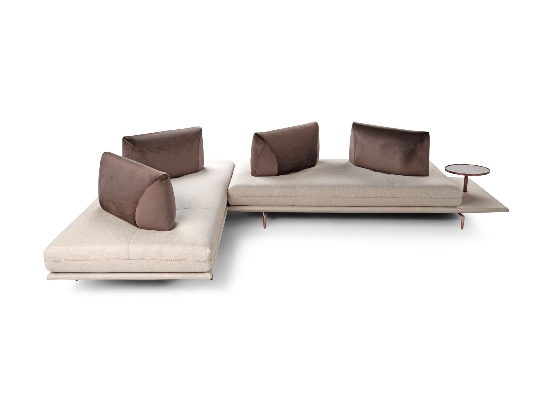 Угловой диван из ткани Calia Italia Superior ARCH-00082470