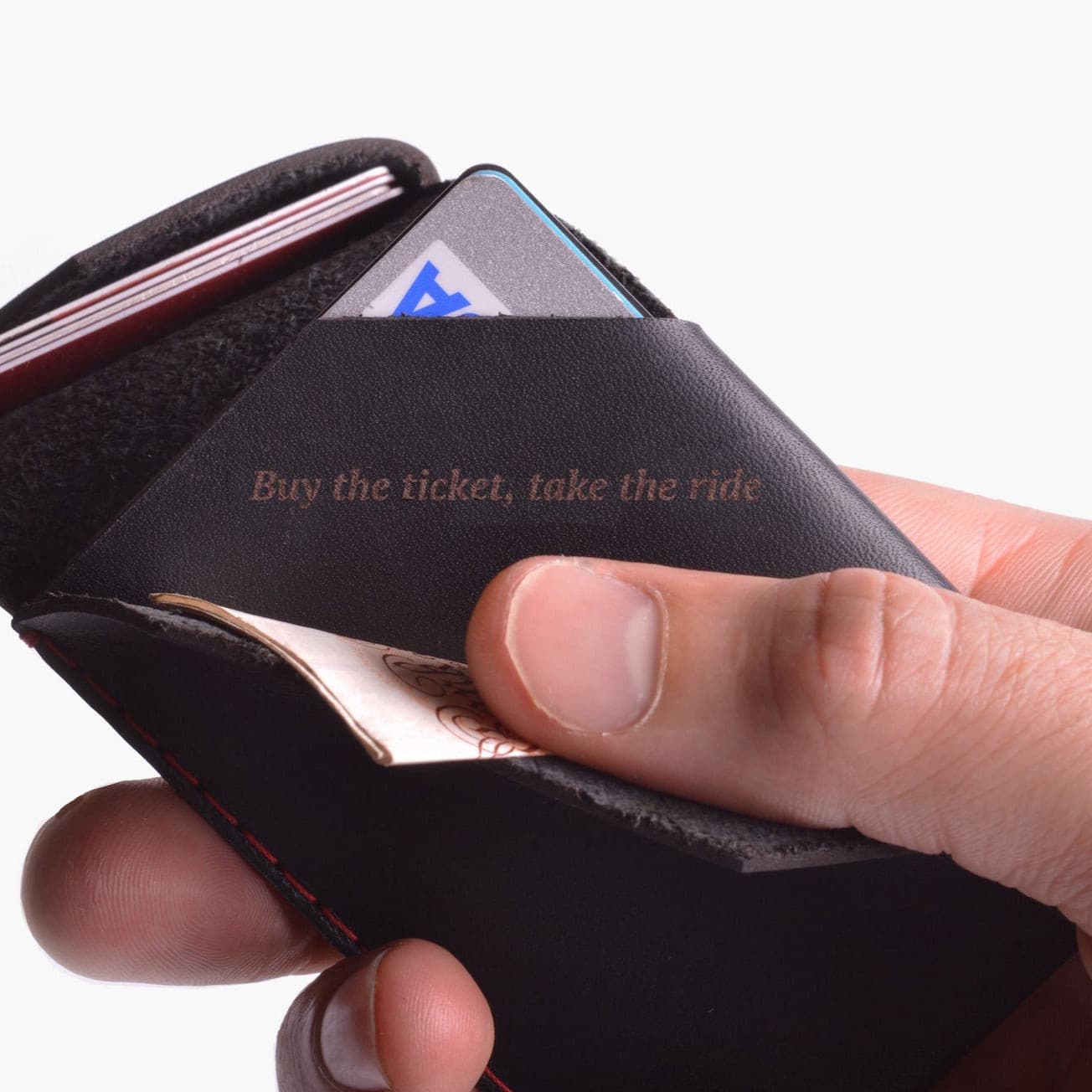 W102CHAR Карточный кошелек - уголь Wingback  - Вид №8