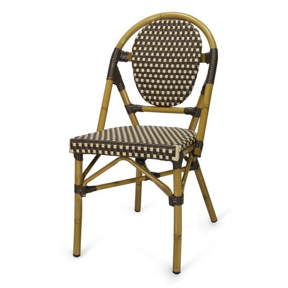 080180 Уличный стул из ротанга Papua Francisco Segarra Bertie Santreyd  - Вид №3