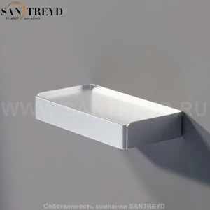 Agape MACH Мыльница 20 см хромированный сатин AMAC0654SP