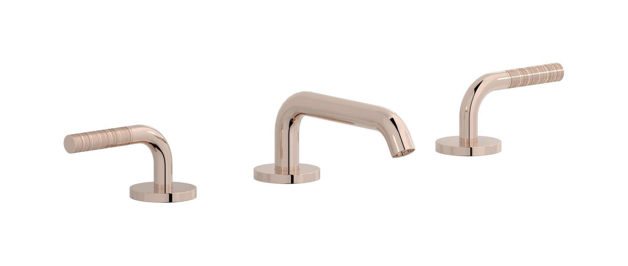 Смеситель для раковины с 3 отверстиями для пола с автоматическим сливом IB винил ARCH-00118431 - Вид №8