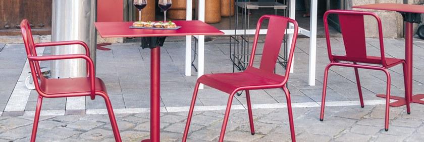 iSimar Садовый стул из алюминия с подлокотниками Napoles 8043 - Вид №2