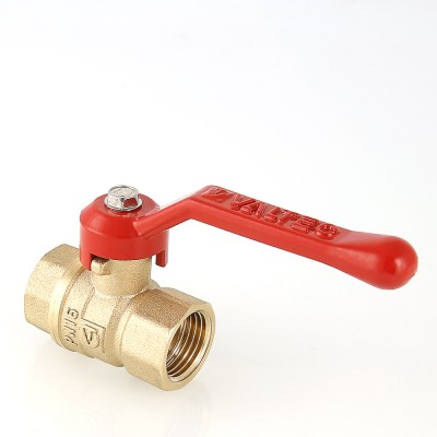 VT.120.G.04 Кран шаровой «СТАНДАРТ» с флажковой рукояткой и внутренней резьбой Valtec 1/2"  - Вид №1