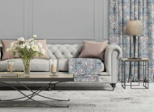 Equipo DRT Ткань с цветочными мотивами Sarabande 21107