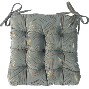 Подушка для стула Linen Way Холланд 36x6x40 см полиэстер серый 82707666 STLM-2028227