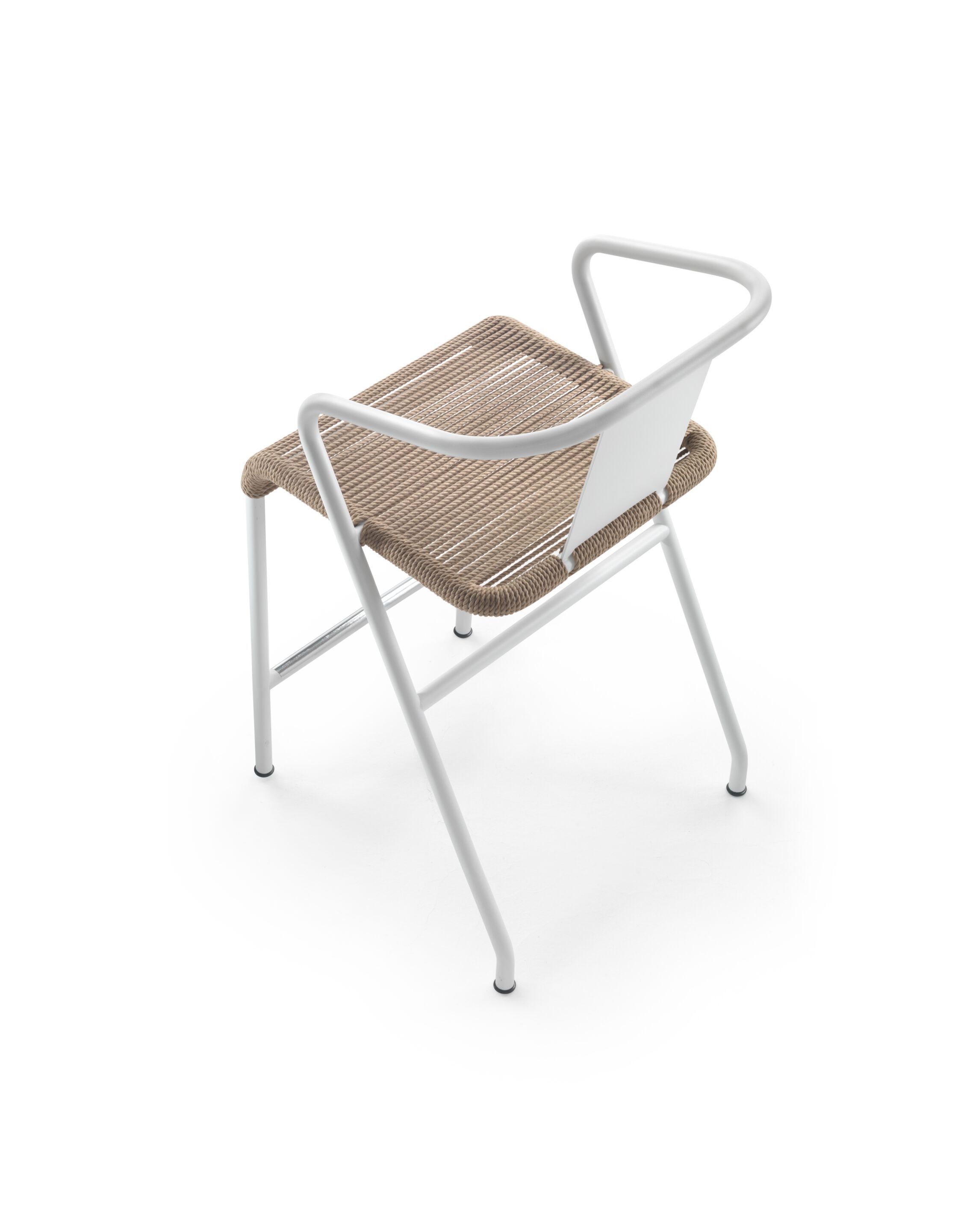 Веревочный садовый табурет с подлокотниками Flexform Calipso ARCH-00117075 - Вид №3