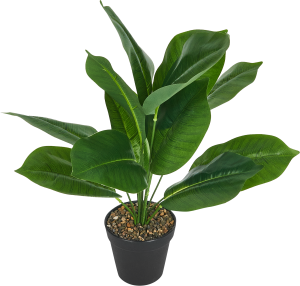 85852593 Искусственное растение Аспидистра h45 см полиэстер разноцветный STLM-0065655 Santreyd