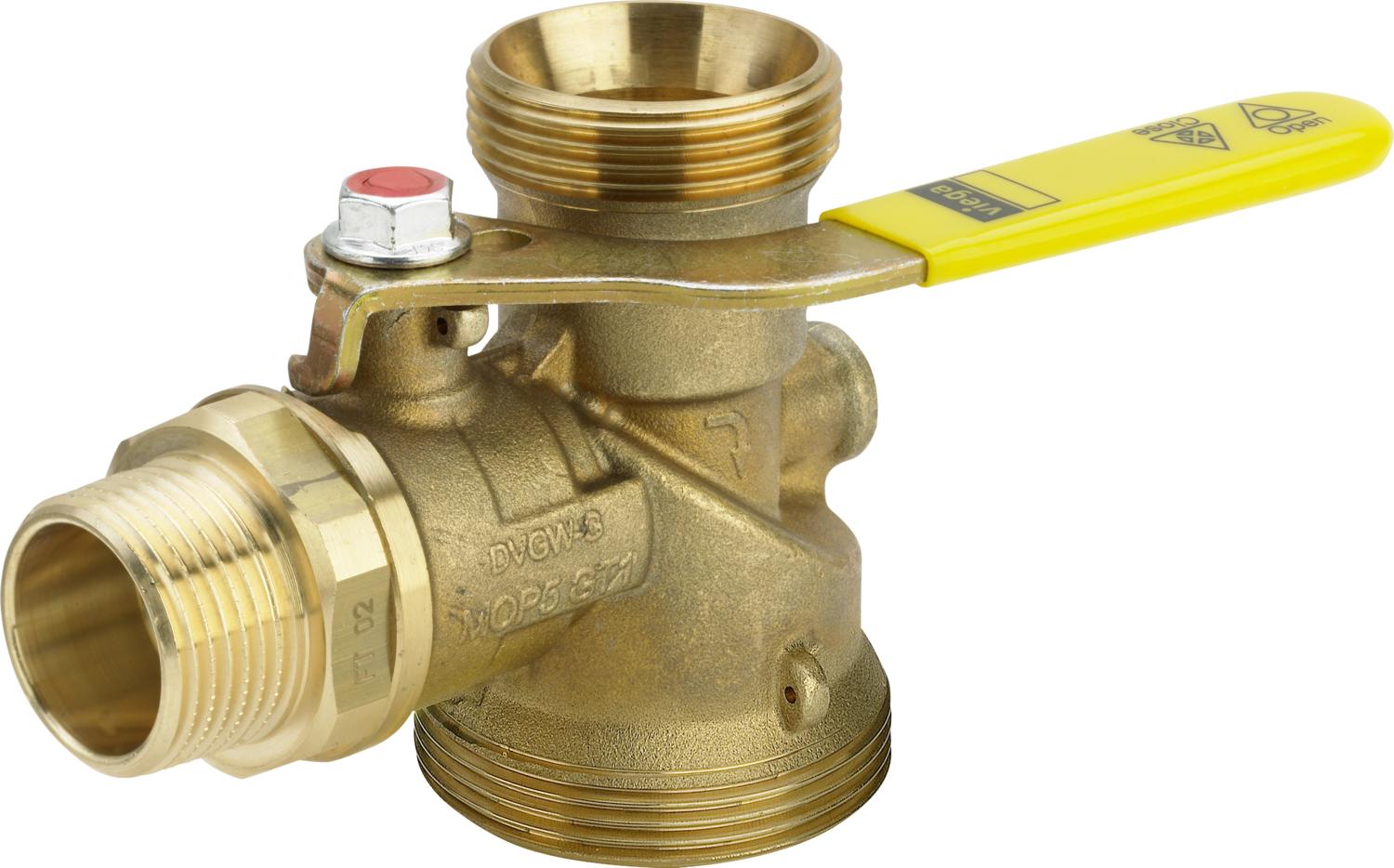 Viega Угловой шаровой кран для газового счетчика G2111.3 (529925) 529 925