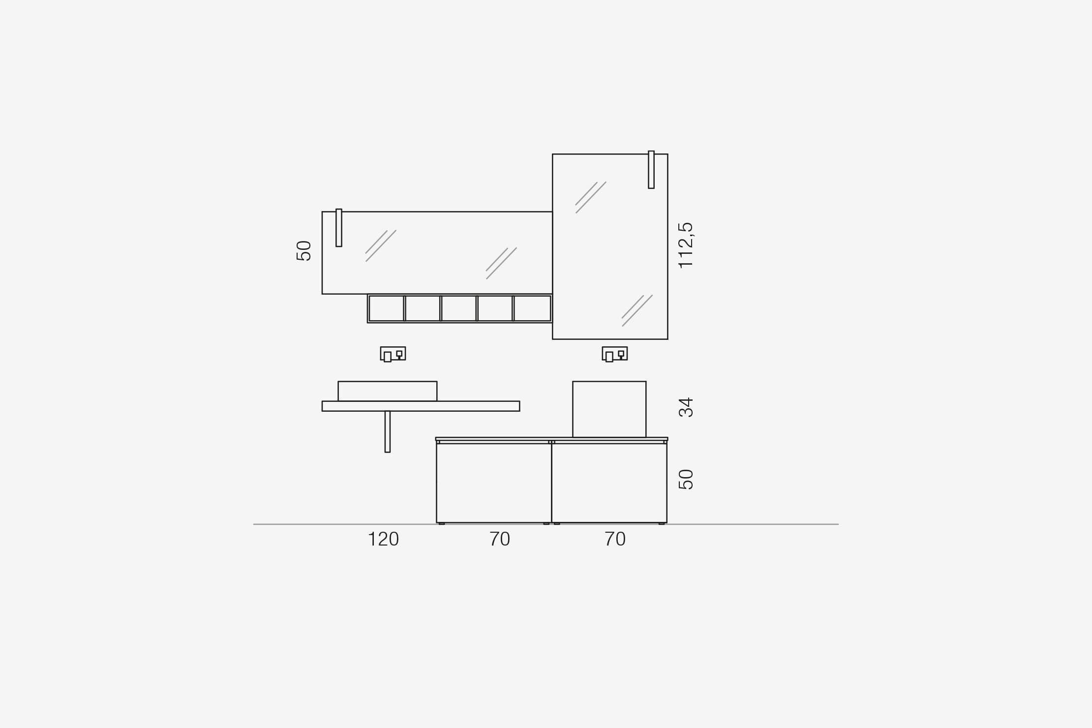 Комплект мебели 16 Arcom La fenice STARC238 - Вид №2