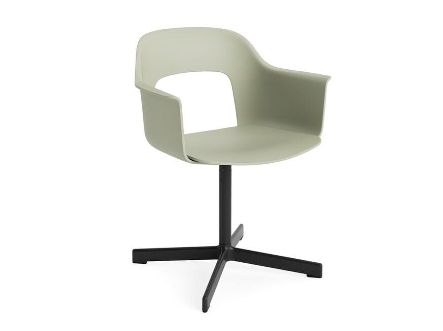 Вращающееся кресло из полипропилена с подлокотниками Hay макет ARCH-00133806 - Вид №26