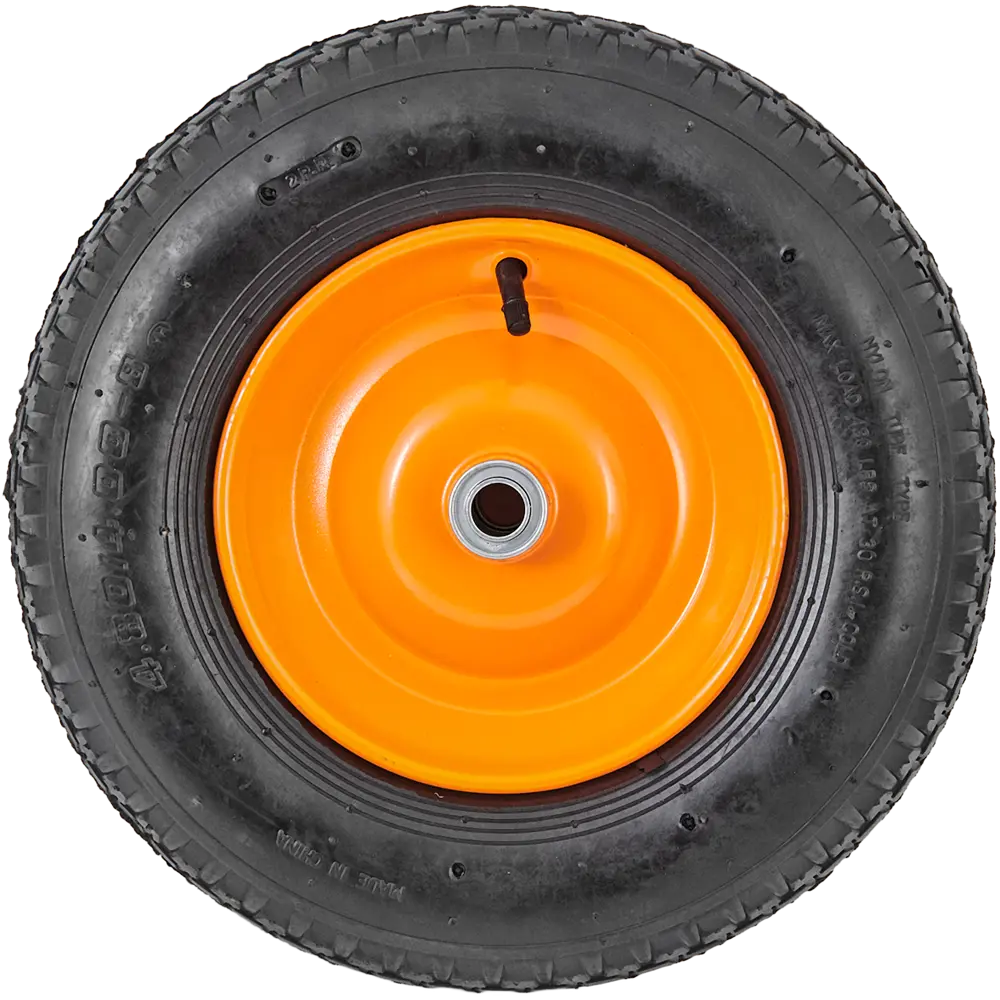 Тачка садовая двухколёсная усиленная 320 кг 90 л СТРОЙМАШ STLM-2168611 - Вид №4