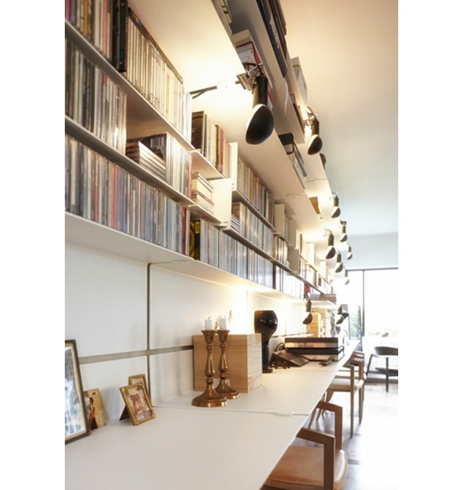 FROST Подставка для книг 4034 f / 25cm полки » белый Алюминий Белый U4034-W  - Вид №5