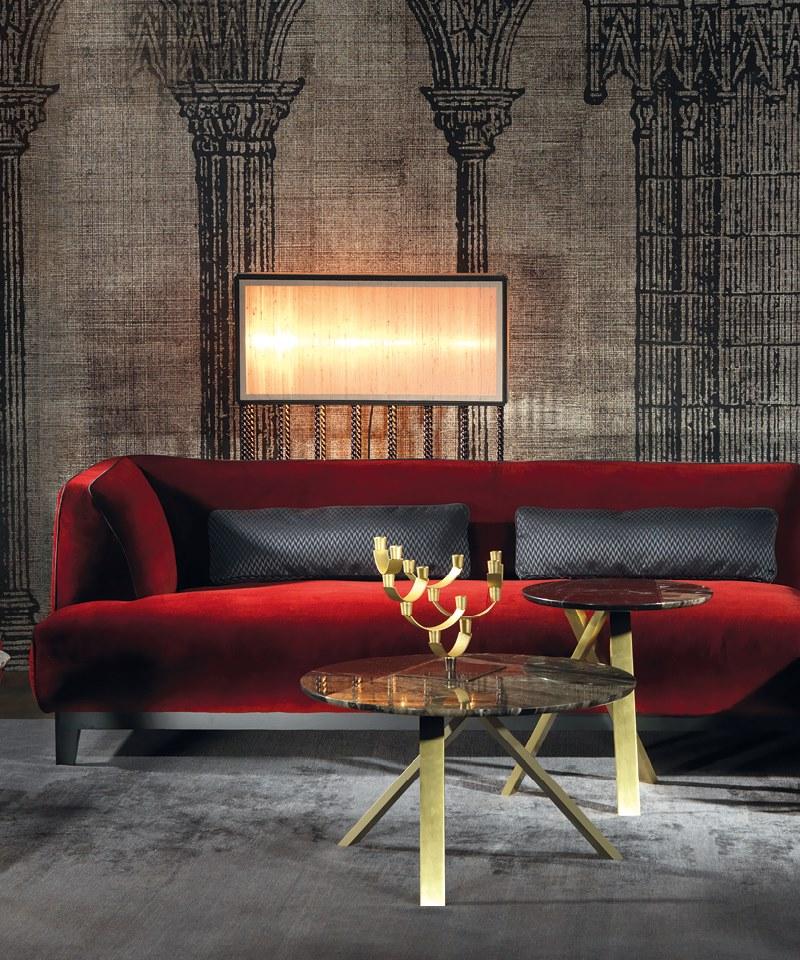 Borzalino Круглый журнальный столик из мрамора sun-id-1401785 - Вид №1