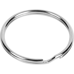 Кольцо для ключей Standers, 30 мм, никель, 3 шт.