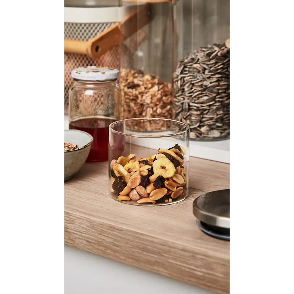 Банка Delinia 0.4 л стекло/сталь цвет прозрачный STLM-2165781 - Вид №3