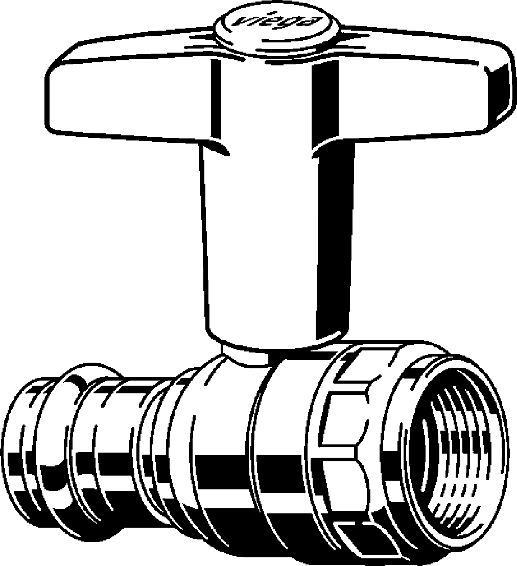 Viega Шаровой кран Easytop 2275.4 (746780) 746 780 - Вид №1