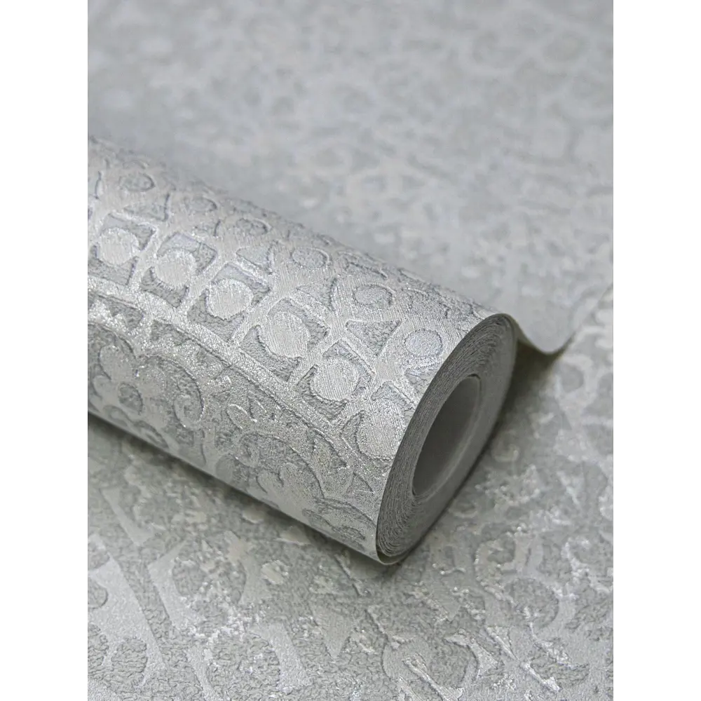 Обои флизелиновые Wallsecret Maya серые 1.06 м 8901-24 STLM-2148469 - Вид №3