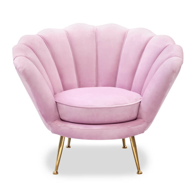 700424-52 ABHIKA КРЕСЛО КАТИ LIGHT PINK  - Вид №1