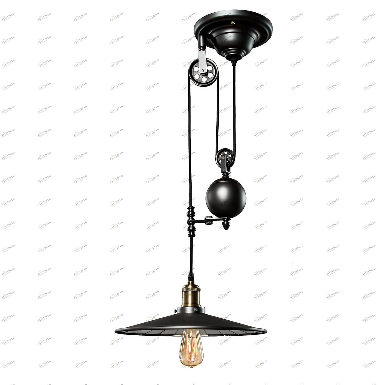 Подвесной светильник Loft IT Loft1832C-1 LOFT IT ДИЗАЙНЕРСКИЕ, LOFT1832C 086744 Черный 