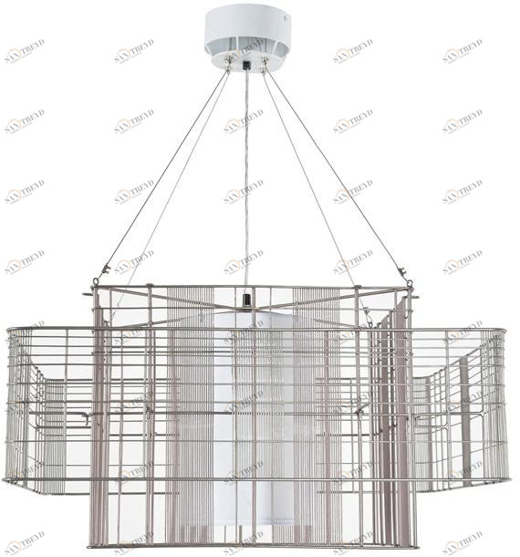 Forestier Подвесной светильник прямого и отраженного света из металла Mesh cubic sun-id-1391407