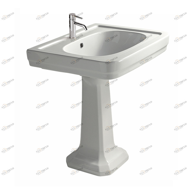 8400M Напольная раковина стоящая овальная Galassia ETHOS