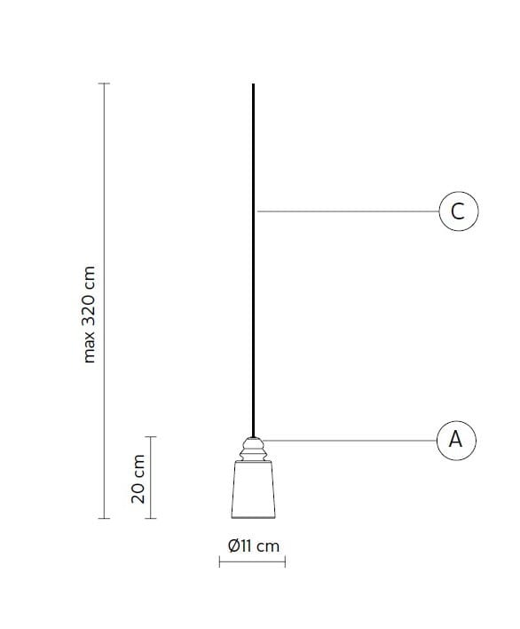 Подвесной светильник из боросиликатного стекла Karman Alibaglass ARCH-00142377 - Вид №11