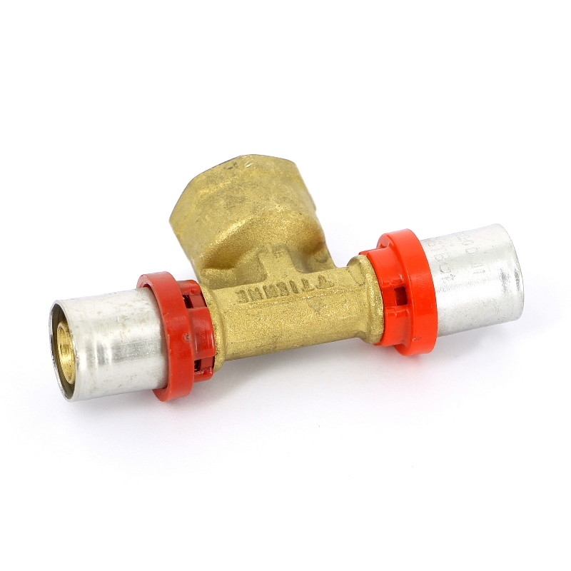 Тройник пресс-В COMPACT TIEMME 16x1/2"x16 1660011 - Вид №2