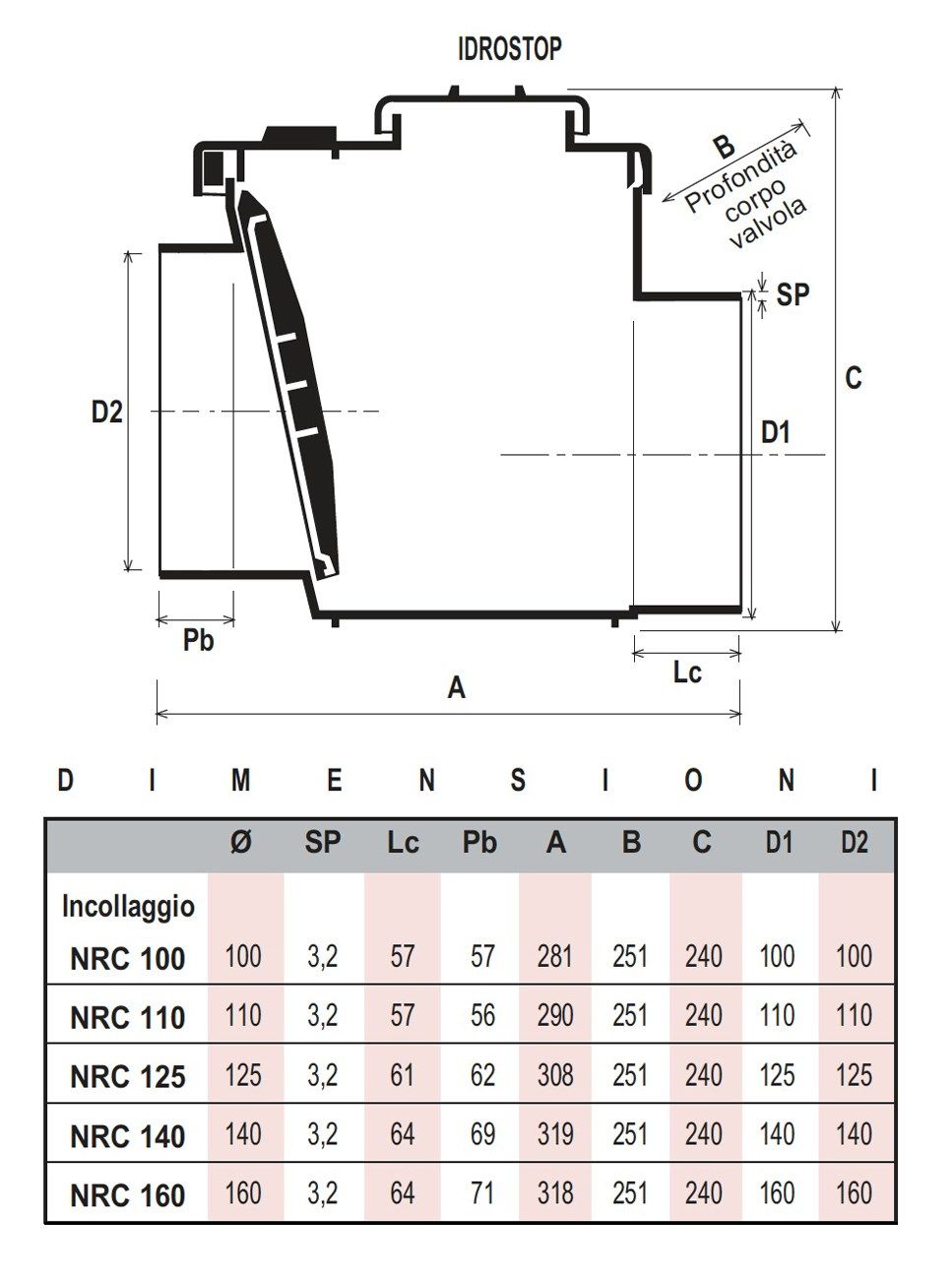 Обратный клапан для склеивания First Corporation First Plast ARCH-00126236 - Вид №2