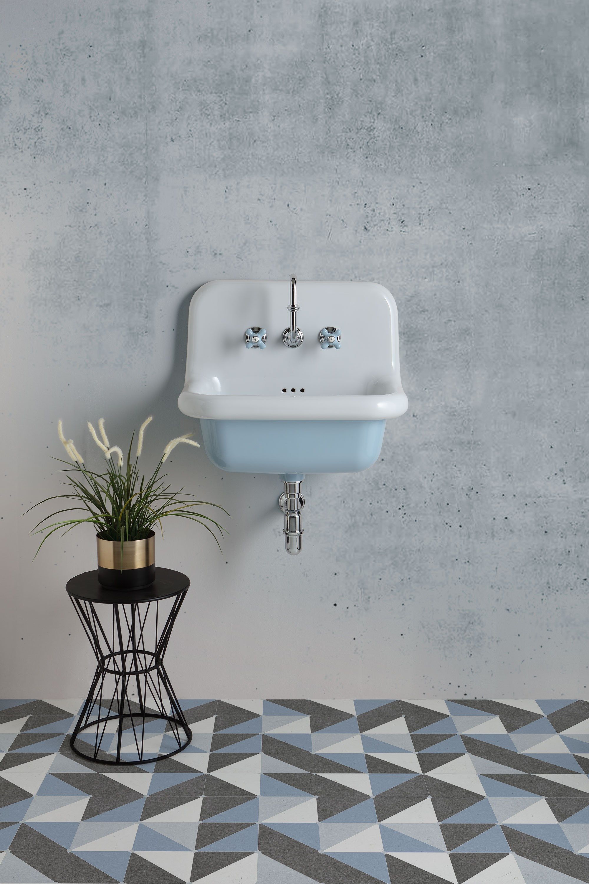 Керамическая прямоугольная подвесная раковина BLEU PROVENCE TrueColors ARCH-00114642 - Вид №36