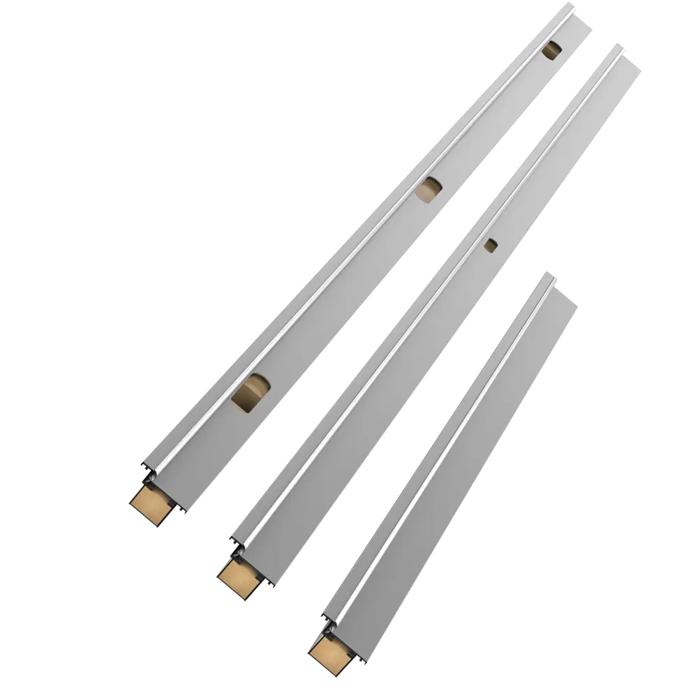Дверная коробка Invisible 2400x65x35 мм левая цвет хром (2.5 шт.) 89461467 STLM-2160736 MARKEEVDOORS 