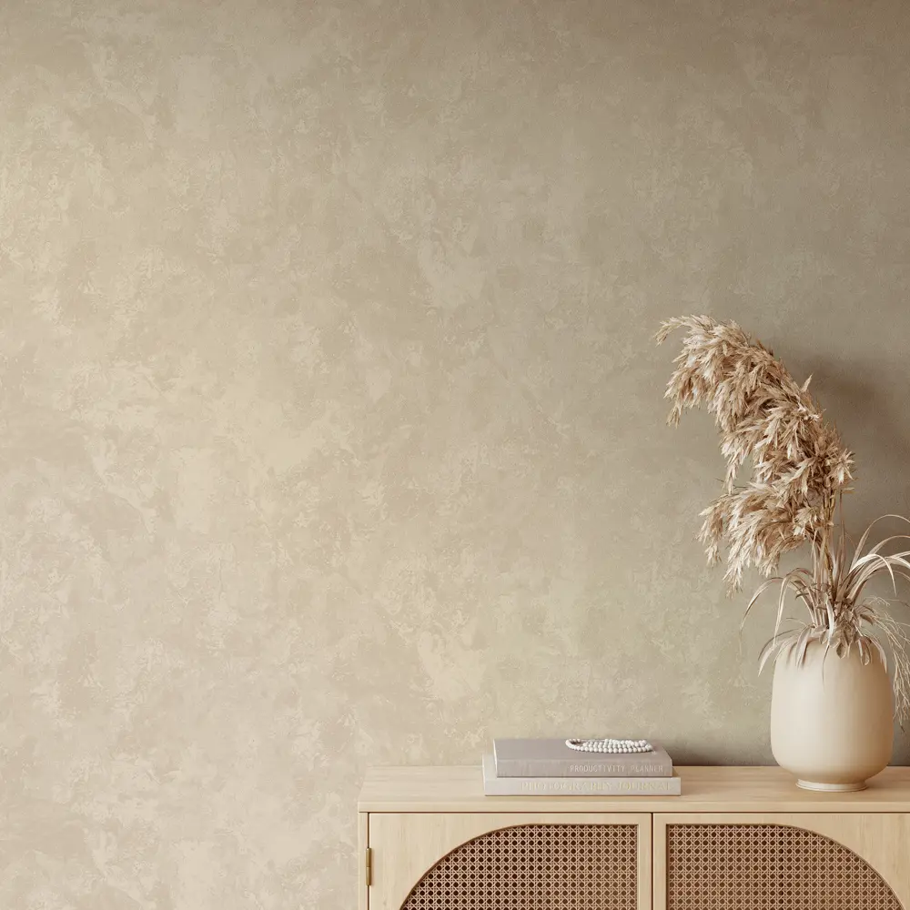 EURO DECOR Freya: Флизелиновые обои бежевые для элегантного интерьера 86549349 STLM-0069983 - Вид №2