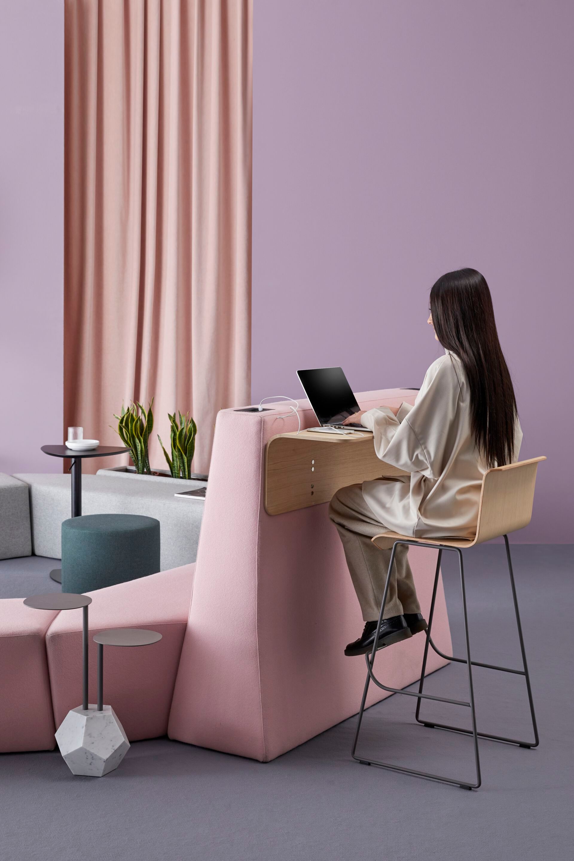 Модульная система сидений из ткани SITIA Rocks ARCH-00058532 - Вид №16