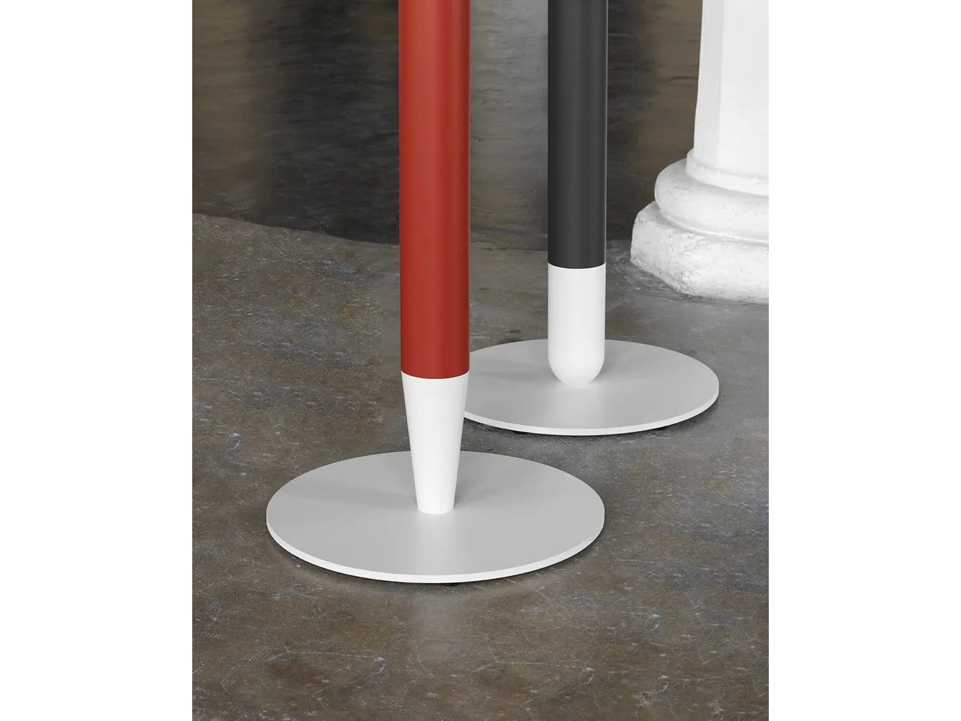 Высокий круглый стол Very Wood Cigar / Crayon ARCH-00115428 - Вид №2