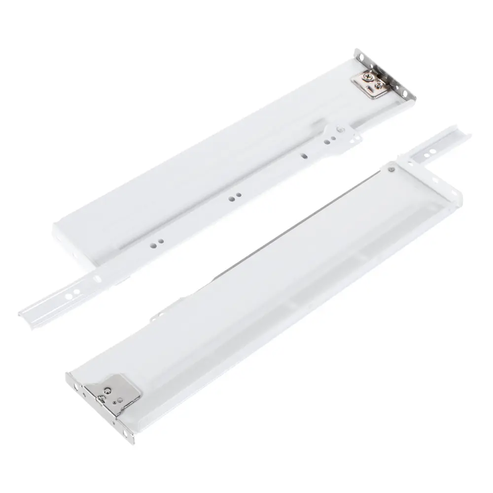 Направляющая роликовая MB08601 86x400 мм, металл, цвет белый BOYARD STLM-2095974