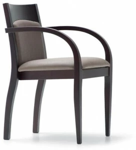 OPERA CONTEMPORARY Кресло из ткани с подлокотниками