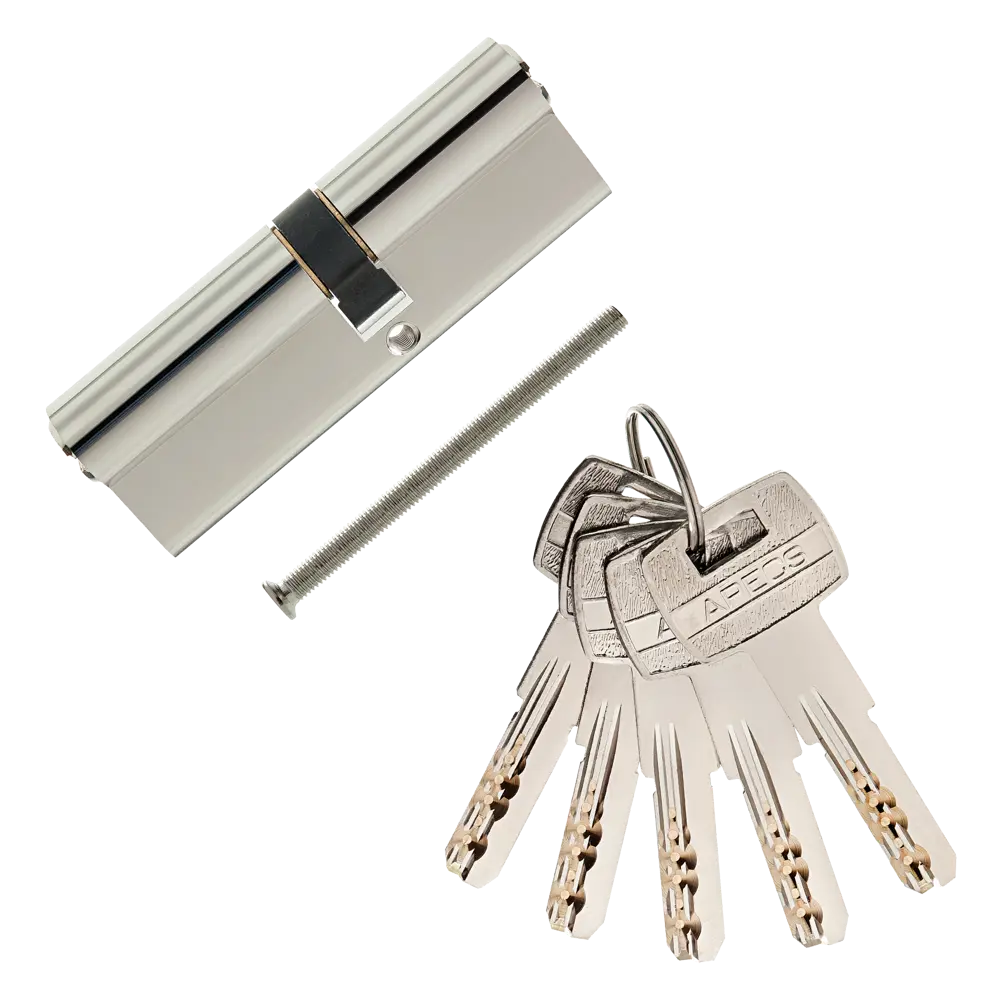 Цилиндр Apecs SM-90(40/50)-NI, 40x50 мм, ключ/ключ, цвет никель ЦИЛИНДР APECS SM-90(40/50)-NI КЛЮЧ-КЛЮЧ STLM-2088799 - Вид №1