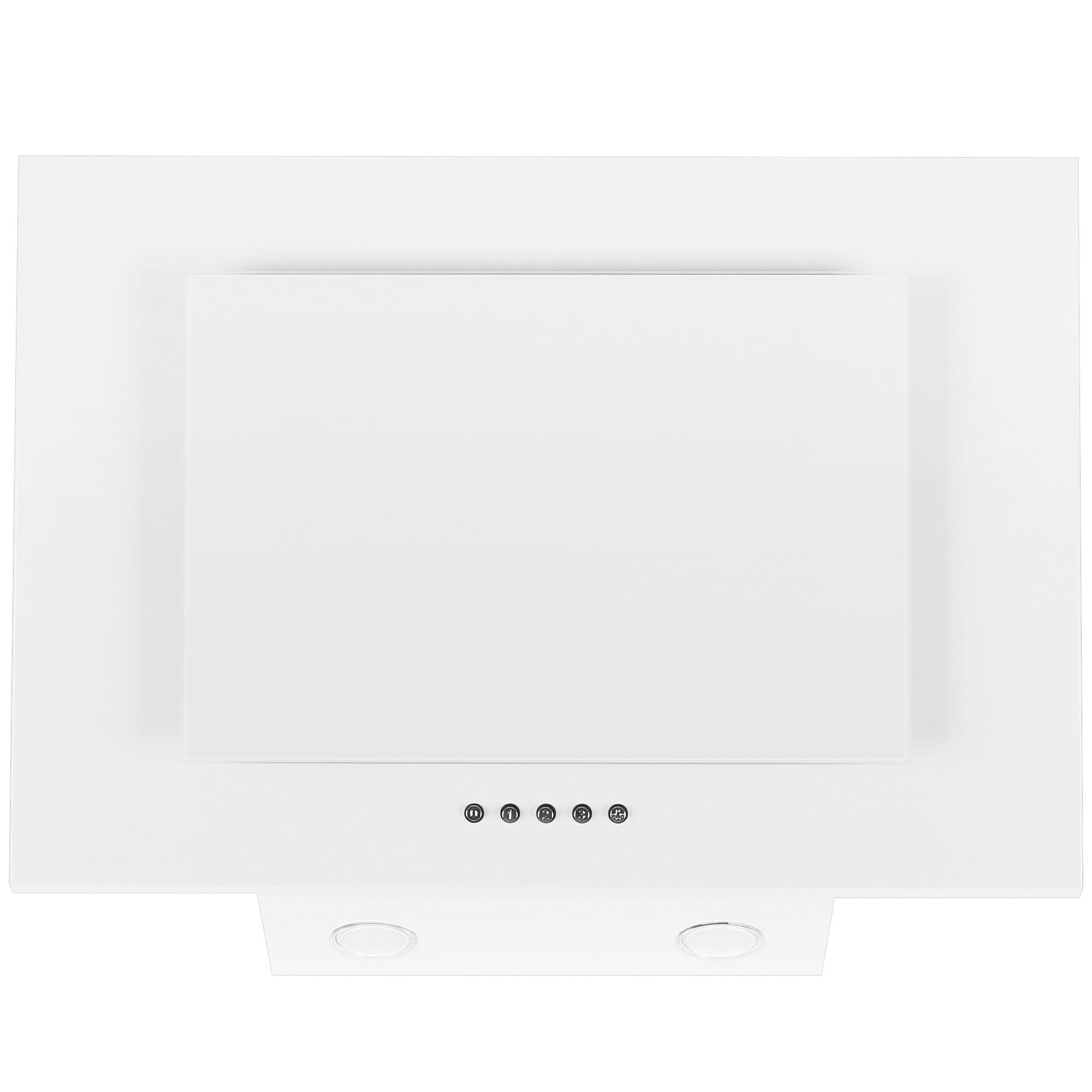 8130129 Вытяжка наклонная MBS GALTONIA 160 GLASS белый/белый STDN-0063693 - Вид №1