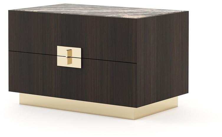 Laskasas Прямоугольная тумбочка из дерева и мрамора Lady Lk1321 - Вид №3