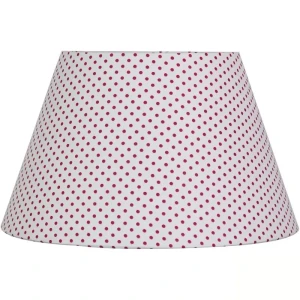 Абажур White with red dots средний 1xE14 15519745 STLM-2149959