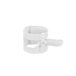 Хомут для водосточной трубы VegaStyle 90 мм цвет белый