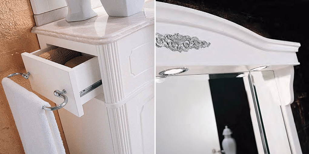 Мебель для ванной Luigi XVI comp#6 Eurodesign LUIGIXVICOMP6 - Вид №1