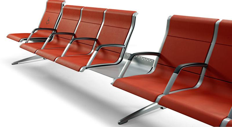 ACTIU Сиденье на балке с подлокотниками sun-id-1440195 - Вид №3