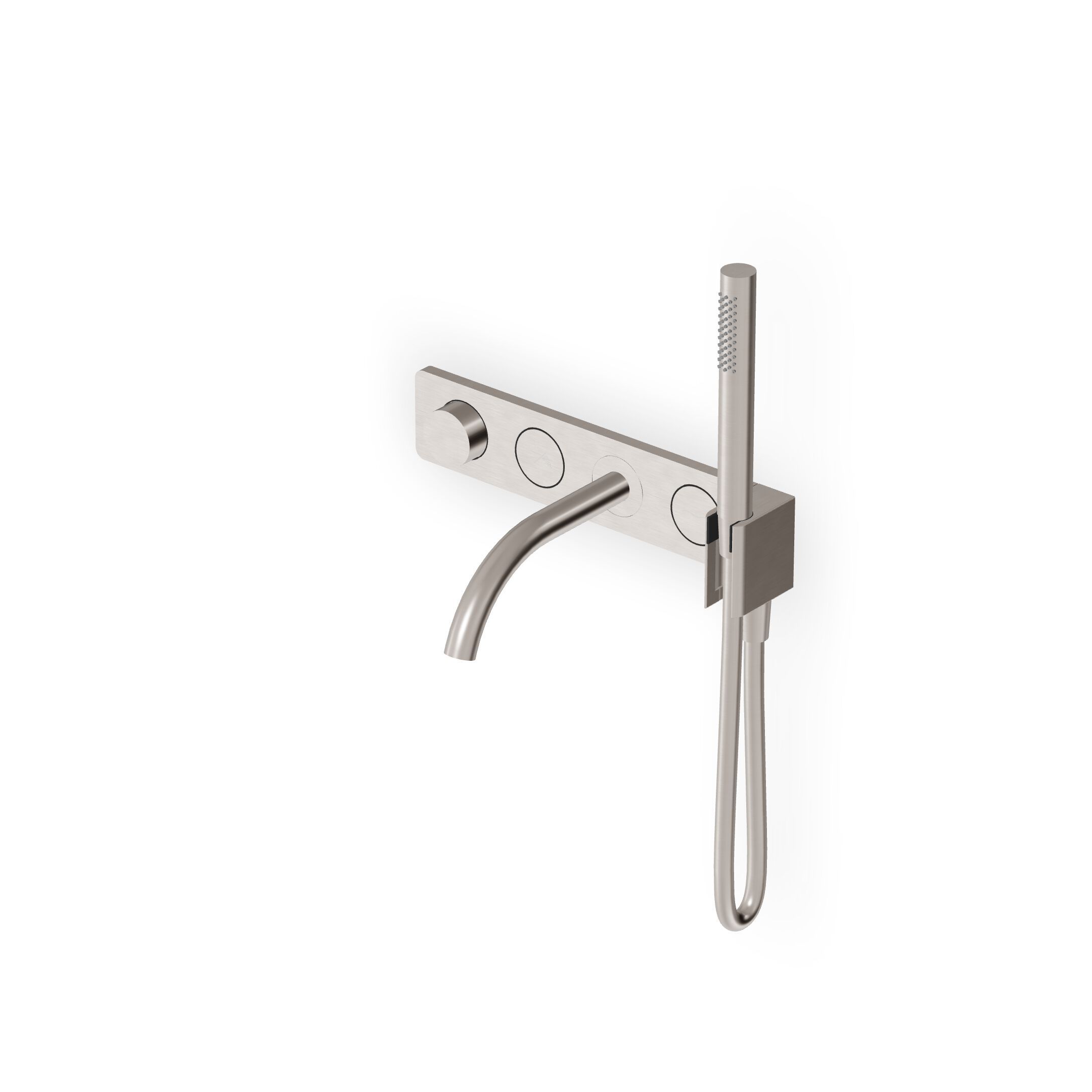 Термостатический смеситель для душа с 5 отверстиями и ручным душем Zucchetti Hoop ARCH-00129300 - Вид №13