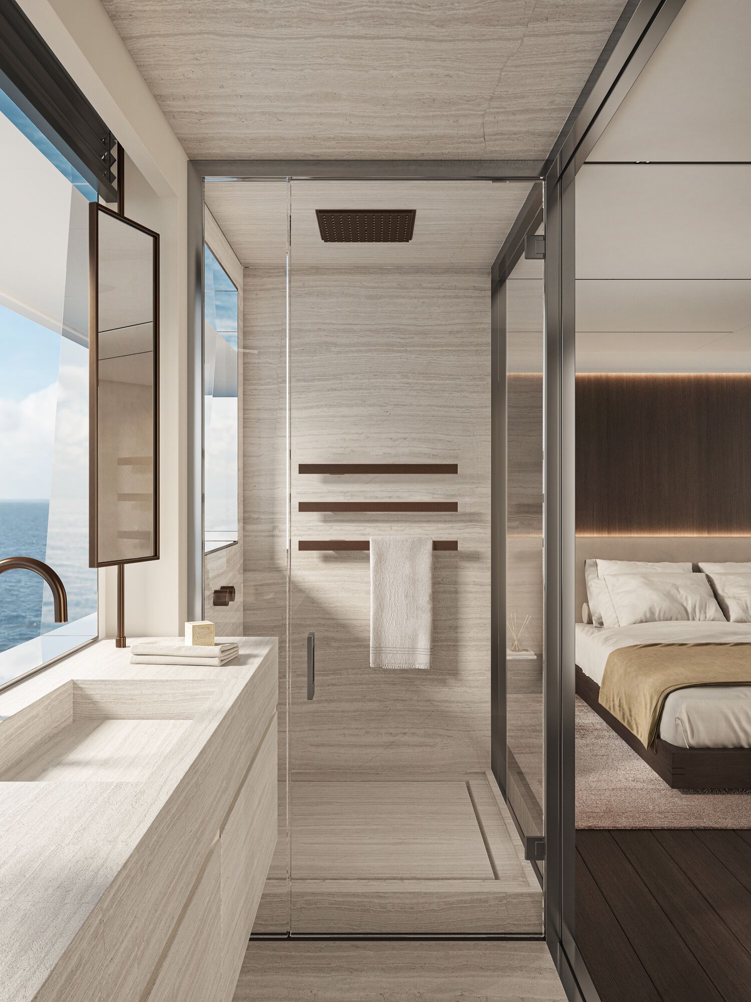 Электрический полотенцесушитель из нержавеющей стали Tubes Elements ARCH-00044900 - Вид №5