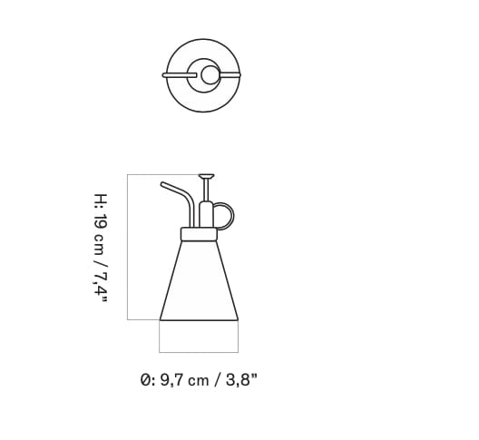 Лейка из нержавеющей стали Audo Copenhagen Hydrous ARCH-00059774 - Вид №3