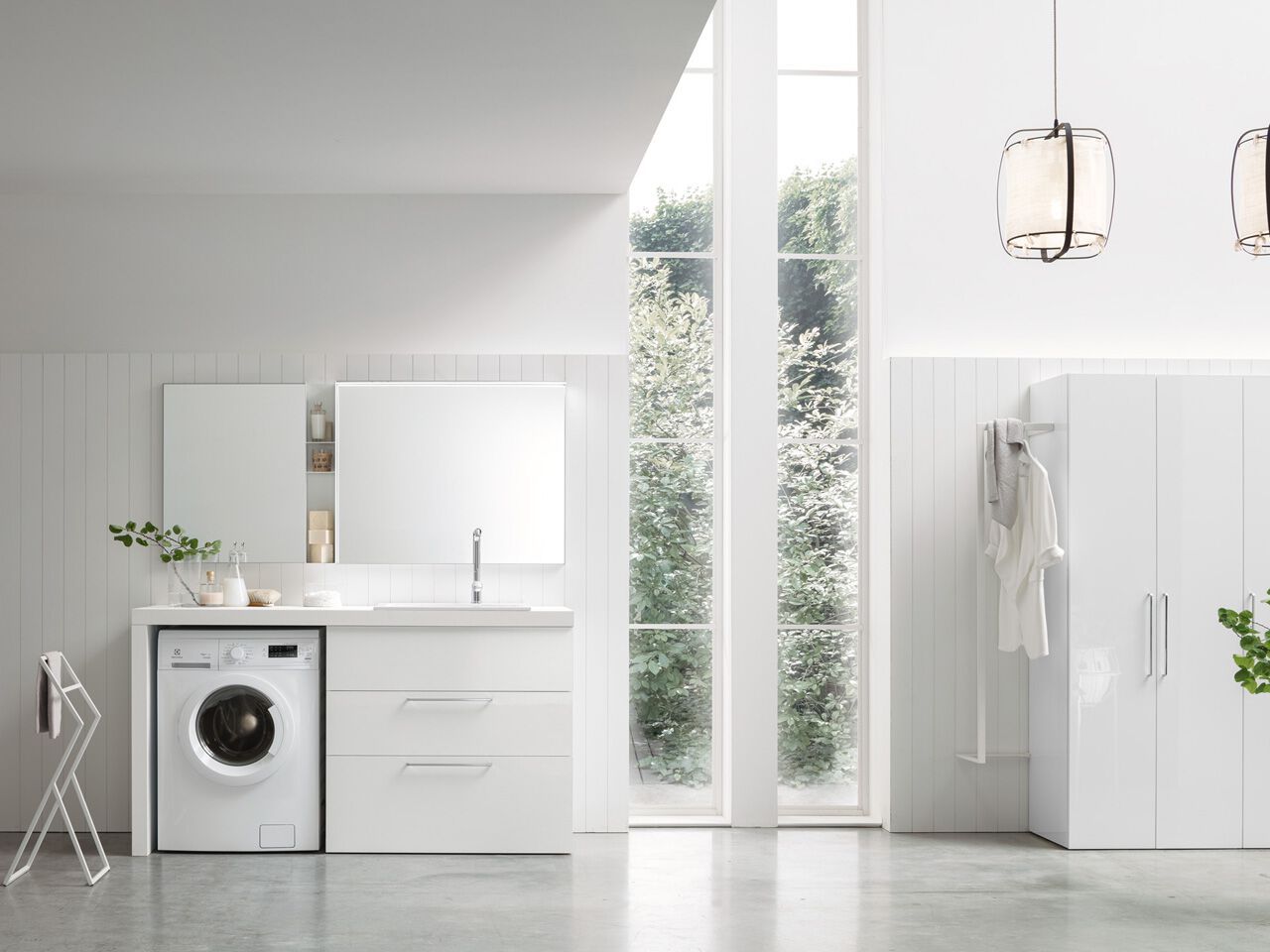 Деревянный шкаф для белья ARCOM I_WASH ARCH-00035740