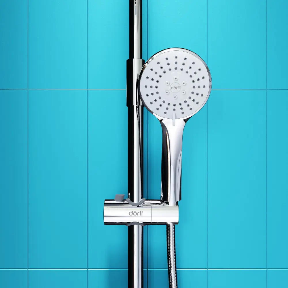 Комплект с верхним душем и смесителем Dorff Comfort STLM-2173816 - Вид №9