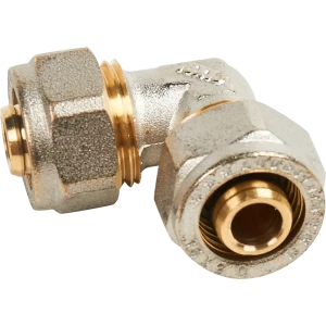 Угол 90° Aquasfera 16 мм никелированная латунь 027-8737